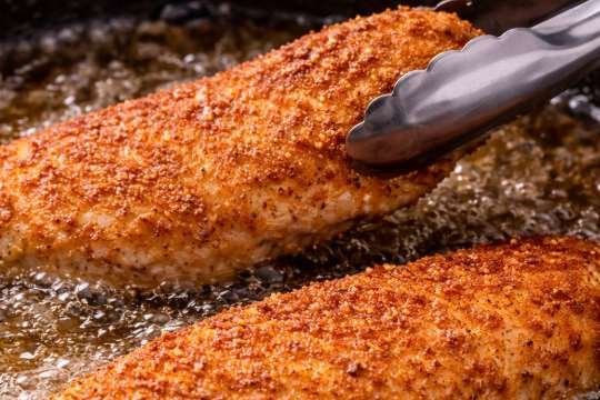 Frying cutlet