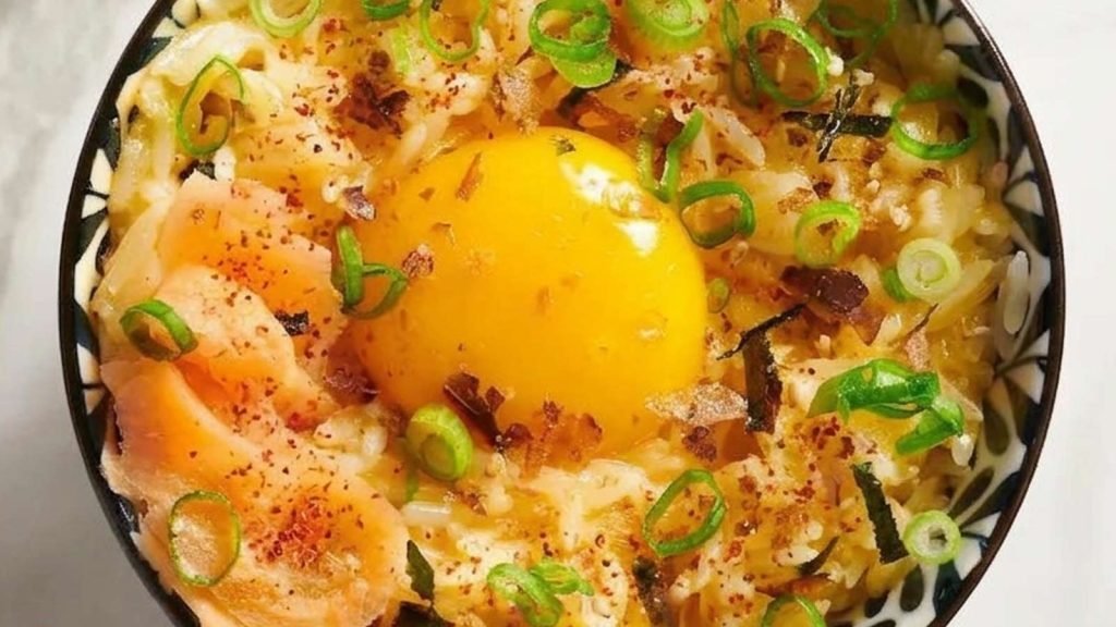Japanese breakfast recipes, egg rice
