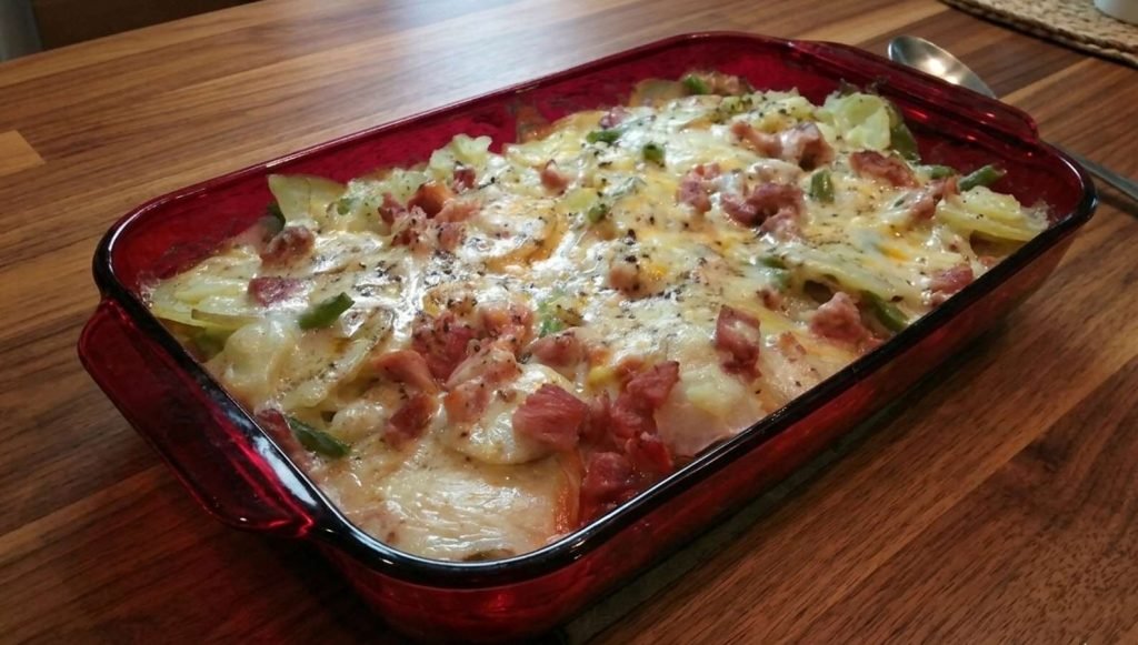 Leftover ham casserole