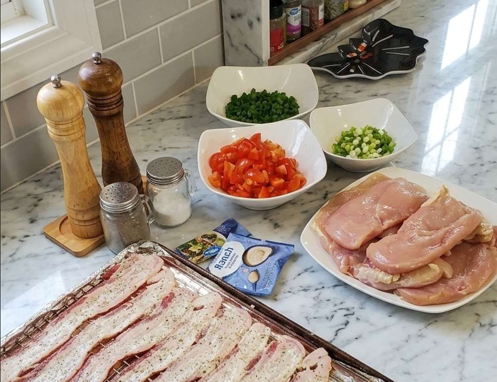ingredients in the kitchen