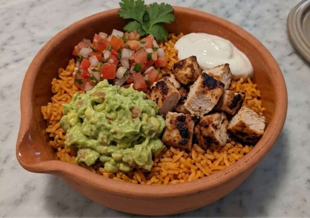 Chicken burrito bowl