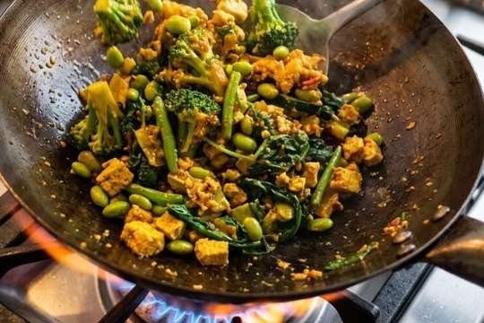 Chicken Teriyaki in Wok